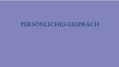 Persönliches Gespräch